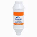 تصویر فیلتر ضد رسوب ماشین لباسشویی و ظرفشویی دلفین با بدنه سفید