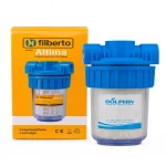 فیلتر مخصوص پکیج (پلی فسفات) کنار جعبه زرد رنگ