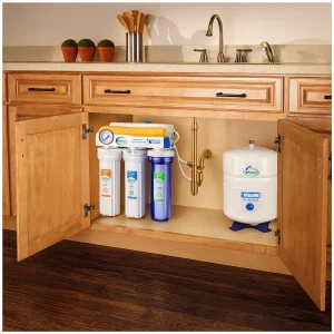 تصفیه آب خانگی زیرسینکی دلفین آبی دستگاه تصفیه آب خانگی دلفین آبی زیر سینک چگونه کار میکند