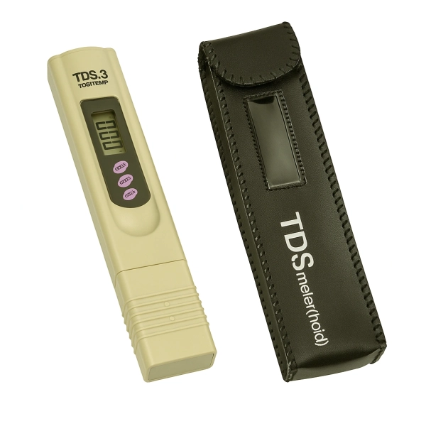 «TDS-3 دلفین – قلم دیجیتال اندازه‌گیری سختی و دمای آب مناسب برای تست کیفیت آب تصفیه و ممبران RO»