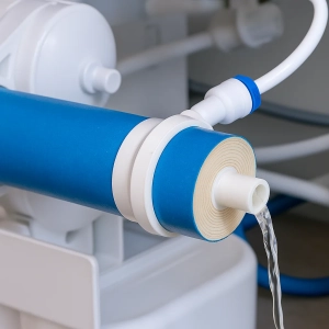 ممبران دستگاه تصفیه آب دلفین آبی در حال کار