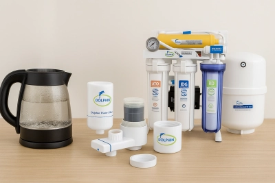 مقایسه آب جوشیده، فیلتر سرشیری دلفین و دستگاه تصفیه آب RO از نظر کیفیت آب آشامیدنی