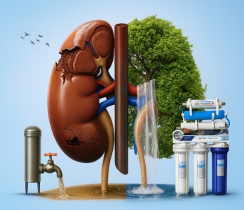 تاثیر دستگاه تصفیه آب بر کبد