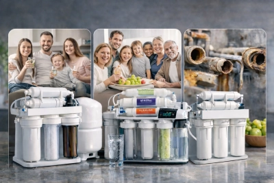 بهترین تصفیه آب خانگی بر اساس شرایط آب و نیاز خانواده